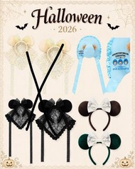 【日本代購】東京迪士尼 Disneyland Halloween 萬聖節 cos 裝扮 髮箍  鄉村熊帽