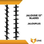 Jalousie Jalouplus 12 Blades for Louver Window 1 Pair