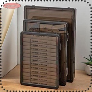 LIKE A4 File Box, Transparent A4 Certificate Storage Box,  Multifunctional Plastic Dustproof Data So