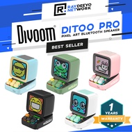 Divoom Ditoo PRO Pixel Art Bluetooth Speaker [Amazing Audio Quality/Customizable Pixel Art LED scree