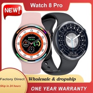 ZZOOI Watch 8 Pro Smart Watch 1.5 inch Bluetooth Call ECG IP68 Waterproof NFC Wireless Charging MActive Pro Smartwatch For Men Women