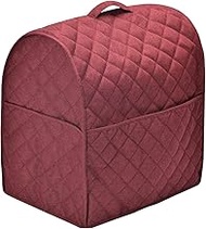 Stand Mixer Cover compatible with Mixer, Fits All Tilt Head &amp; Bowl Lift Models,Waterproof,Ease cleaning (Wine Red, Fits for 4.5-Quart and 5-Quart)