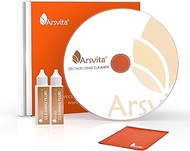 Arsvita Laser Lens Cleaner Disc Cleaning Set for CD/VCD/DVD Player, Safe and Effective, ARCD-03