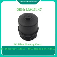 LR013147 1Piece Engine Oil Filter Housing Cover Cap for Land Rover Discovery 4 2010 Range Rover 2013