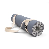 【QMAT】10mm瑜珈墊(附2和1瑜珈繩揹帶+拉鍊袋)/ 冰川湖畔