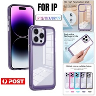 Hot Clear Casing For iphone 7 Plus 8 Plus X Xr Xs 11 12 Pro Max Shockproof Four corner Fall Prevention Back Cover