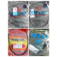 YAMAHA Y100 CHOKE CABLE TXK / BRAKE CABLE TOKAHI / SPEEDOMETER CABLE HI-LEX TSK /THROTTLE CABLE TOKA