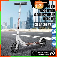 EcoSport 7799 Adult Scooter Adjustable Kick Scooter With Hand Brake Outdoor Kids Foot Scooter