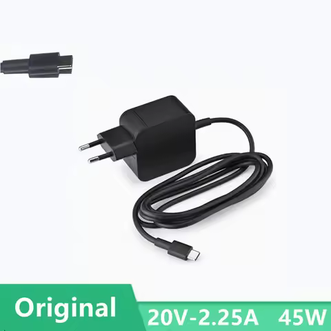 Original Chicony W20-045N1A W20-045N1B W20-045N1D 20V 2.25A 45W TYPE-C USB ADP-45EW Y AC Adapter Cha