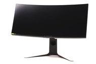 Alienware AW3420DW NEW Curved 34 Inch WQHD 3440 X 1440 120Hz, Monitor, Lunar Light Alienware AW3420D