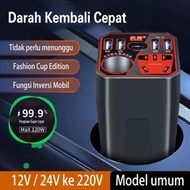 220V Inverter Car Charger 200W 12V 24V 4 USB to 12v Car Power Charger