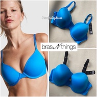 [Warehouse Clearance] Bras n Things Lightly Lined Full Cup 100% Bra Cobalt Blue / Contour Seamless B
