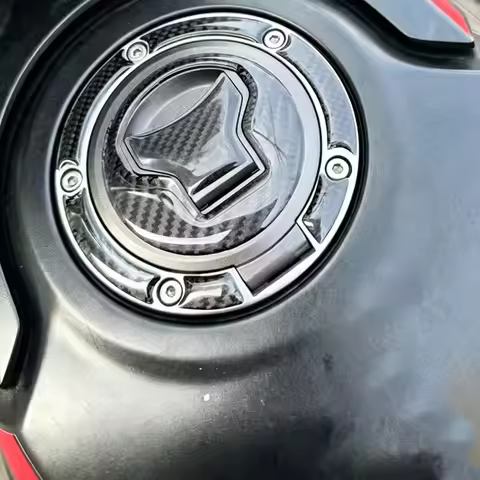 3D For HONDA CB650F CM500 CB650R CBR650R CB500X Carbon Fiber Motorcycle Fuel Tank Pad Oil Cap Cover 