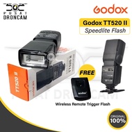Godox TT520 II FREE Wireless Trigger Universal Speedlite Flash TT 520