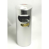 Stainless Trash Can/Standing dustbin Stainless/Ashtray/Ashtray