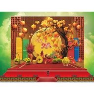 Canvas Painting Spring Decorative WallCNY Large size 3m x 2m3
