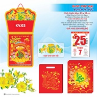 Lịch Tết 2026 - Khánh Lịch 2026 Bloc Cực Đại (25X35Cm)