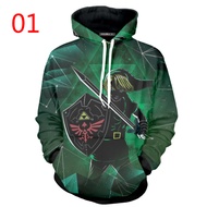 The Legend of Zelda Hoodie 3DPrint Sweater Outerwear