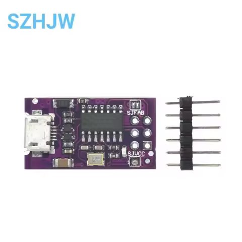 5V Micro USB Tiny AVR ISP ATtiny44 USBTinyISP Programmer Module For Bootloader ISP Microcontroller A