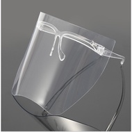 [READY STOCK] ADULT FACE SHIELD FULL FACE COVER PROTECTIVE TRANSPARENT FACE SHIELD