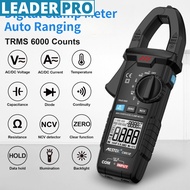 AC DC 600A Clamp Meter Digital Ampere Tester NCV Smart Current Clamp Smart DC Pliers Ammeter Multime