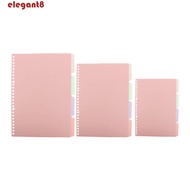 ELEGANT Binder Index Page Diary 4Pcs/set B5 A5 A4 Stationery Coil Book Scrapbook Notebook Separator 