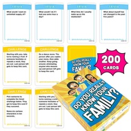 All English Do You Really Know Your Family Party Casual Educational Game Card
