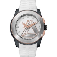 Reebok Watch RD-TFL-G2-CSIW-W3 / Men's / TF TireFlip / Analog / 47mm / Silicone Strap / White / Clea