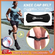 Adjustable Patella Knee Guard Protector Support Strap Fitness Sport Knee Pad Knee Cap Belt Pelindung Lutut