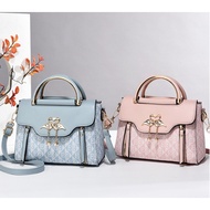 The Haars - PREMIUM Eunice Women's PU Sling Bag Elegant Flamingo Handbag Korean New Beautiful Sweet 