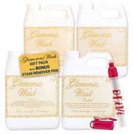 Tyler Glamorous Wash Liquid Laundry Detergent Gift Pack - Pack of 4-4 fl oz each - With Olivi Stain 