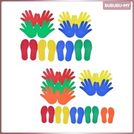 [BububuMY] Carpet Markers Home Use Education for Children Kids Hand Footprint Massage for Balance Ho