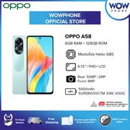 [READY STOCK] OPPO A58 [6GB/8GB RAM | 128GB ROM], 1 Year by Oppo Malaysia