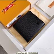 C c3d Men's Wallet Short Clip Cross Pattern Men's Short Wallet Beg