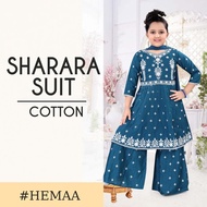 Cotton Sharara Suit Size S 38 | Kids Indian wear premium quality