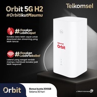 Telkomsel Orbit 5G H2 H153 + 200GB Quota – Dual Band WiFi Turbo Modem – 3-Year Official Warranty