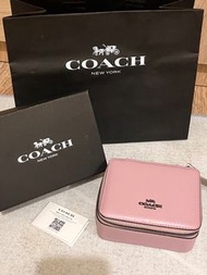 情人節首選 專櫃Coach 飾品收納盒 首飾盒 珠寶盒