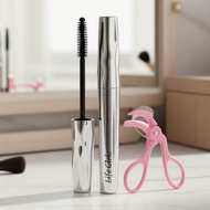 Life Girls Mascara Primer Steel Tube with lash curler, fast-drying, volume & lift, all-day wear Life