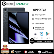 OPPO Pad Tablet Snapdragon 870 Octa Core 11นิ้ว 2.5K 120Hz Screen Android 12 8360mAh