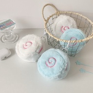 Pouch Fish Cake Plush cake bag Keychain | Makeup pouch cuteBagcharm