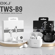 100% Original DXJ TWS-B9 Black & DXJ TWS-B9 White True Wireless Stereo Earbuds  Wireless Technology