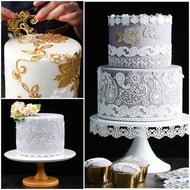 Cake Lace Fondant Mould Icing Candy Imprint Baking Moulds Sugarcraft