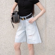 Wara Bermuda a-line jeans- H14