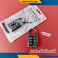 6-no.40mm Press Number Lock Specializes In Lockers, Suitcases, Bags, High-Class