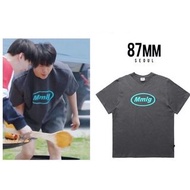 Pre order Mmlg 87mm T-shirt bts Jin同款bts小卡