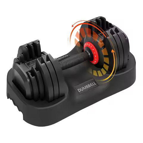 25lbs 56lbs Free Weights Dumbbells Set, Fast Adjust Dumbbell Weight Set with Anti-Slip Handle and Tr