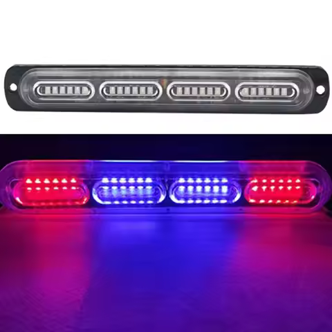 12V-24V 24LED LED Car Truck Body LED Light Side Light Warning Emergency Light Without Battery For Ca