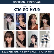 SELCA KOREAN ACTOR PHOTOCARD - KIM SO HYUN