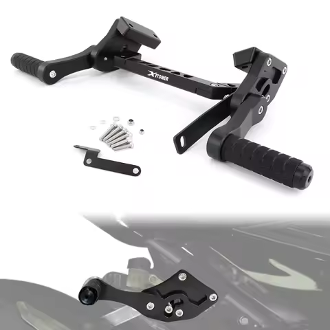 Adjustable subcage Motorcycle For Kawasaki Ninja 400 500 Z400 Z500 Passenger Peg Guard peg support S