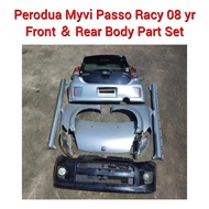 Perodua Myvi Passo Racy Front &amp; Rear Body Part Set ( 08 Year's ) / Bodypart Depan &amp; Belakang